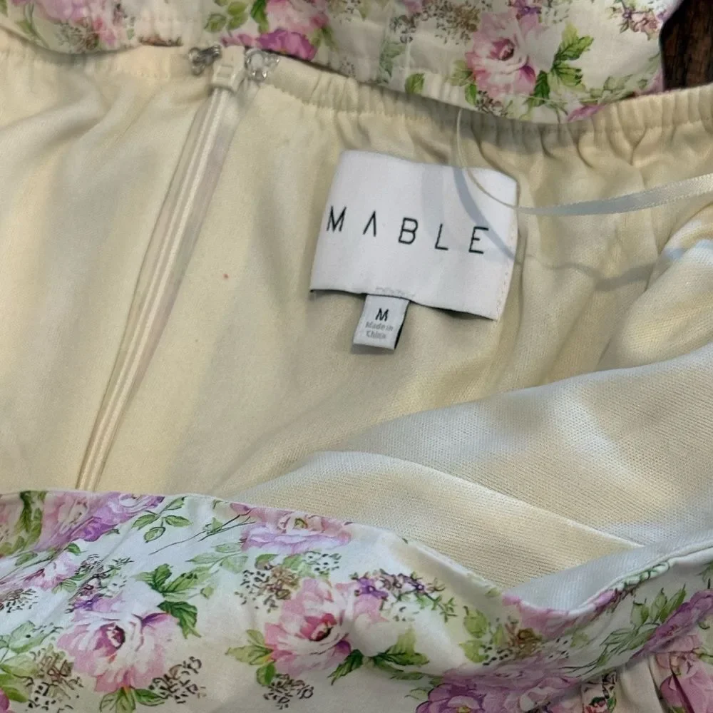 Anthropologie/Mable Mila Ruffle Two Piece Skirt Set - Picture 6 of 7